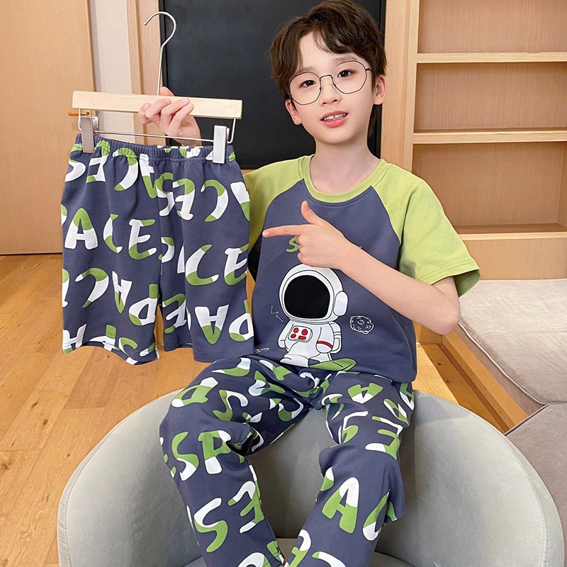 BF-0176.jpg Kids Space Astronaut Pijama Set - Image 1