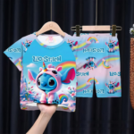 Lilo & Stitch Kids Unicorn Pajama Set