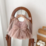Baby Tulle Romper Dress - Image 3