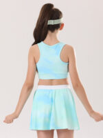 Girls Pastel Tennis Skirt and Top Set - Image 4