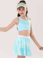 Girls Pastel Tennis Skirt and Top Set - Image 5