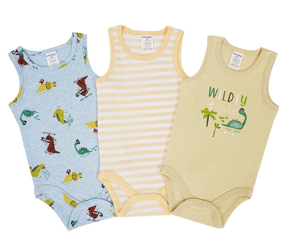 M-2607-2608-2.jpg Baby Bodysuit Set - Image 1