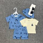 Baby Boys Summer Shirt and Shorts Set - Image 2