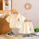 Kids Polo Shirt and Skirt Set Assorted Colors - Image 2