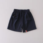 Kids White Polo Shirt and Navy Shorts Set - Image 4