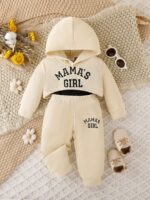Mama's Girl Toddler Hoodie Outfit Set - Image 3