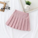 Girls Pleated Mini Skirt Assorted Colors - Image 5