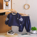 Kids Navy Blue Tracksuit Set