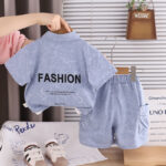 Kids Summer Shirt and Shorts Set - Image 4