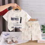 Kids Streetwear T-Shirt and Shorts Set - Image 9