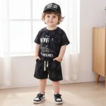 Kids Streetwear T-Shirt and Shorts Set - Image 6