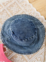 Girls Los Angeles Pink Top and Denim Skirt Set - Image 3