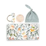 Floral Print Baby Swaddle Blanket Set - Image 4