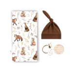 Floral Print Baby Swaddle Blanket Set - Image 5