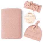 Floral Print Baby Swaddle Blanket Set - Image 9