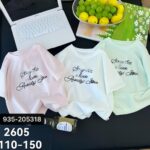 Girls Pastel Graphic Short Sleeve T-Shirts