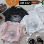 Kids Graphic Print Cotton T-Shirts 3 Pack