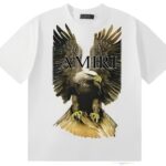 Amiri White Eagle Graphic T-Shirt