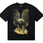 Amiri Black Eagle Graphic T-Shirt