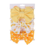 Assorted Patterned Baby Girl Hair Bows Set - Image 2