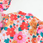 Girls Floral Long Sleeve Swimsuit Set - Image 5