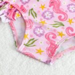 Girls Swimsuit and Hat Set - Image 4