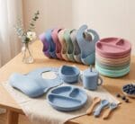 Silicon Baby Feeding Set