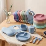 Silicon Baby Feeding Set