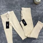 Mavi Ribbed Beige Kids Leggings