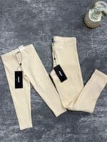 Mavi Ribbed Beige Kids Leggings