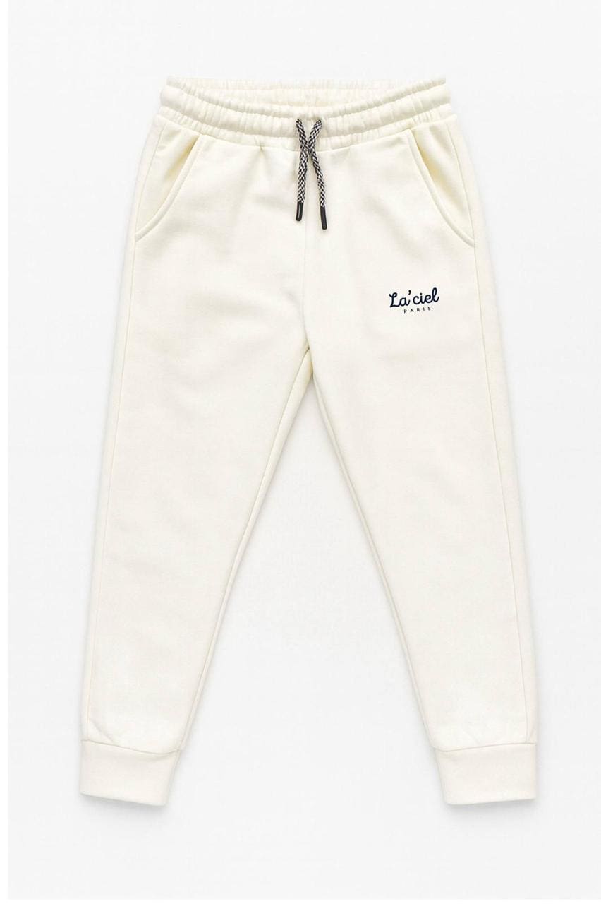 WhatsApp Image 2026-08-31 at 4.30.54 PM (1) La'ciel Paris light beige & green Sweatpants - Image 1
