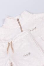 La'ciel Kids Beige Sweatshirt and Pants Set - Image 2