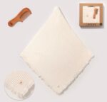 Maxx Baby Towel and Wooden Comb Set