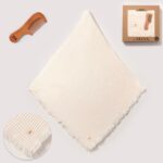 Maxx Baby Towel and Wooden Comb Set