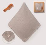Maxx Baby Towel and Wooden Comb Set - Image 3