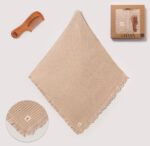 Maxx Baby Towel and Wooden Comb Set - Image 4