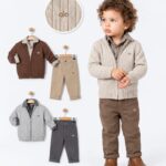 brown boy set