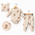 brown baby set