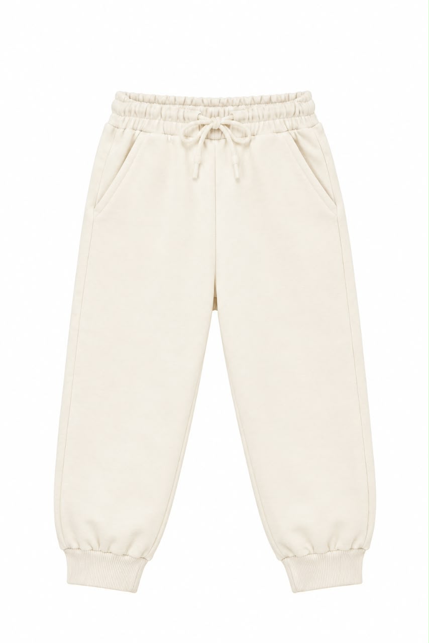 WhatsApp Image 2026-10-09 at 11.51.24 AM beige sweat pants - Image 1