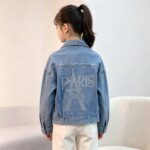 paris girl denim jacket